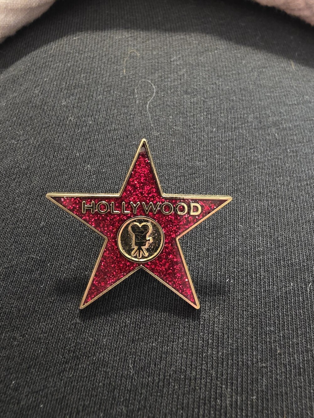 Red Hollywood Pin